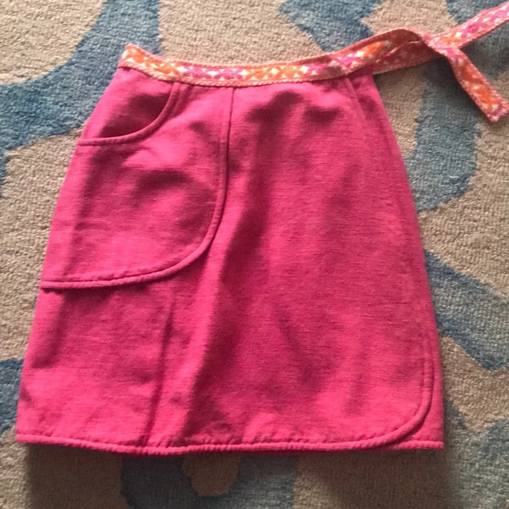 Pink Button-Up Mini Skirt - Picture 2 of 8